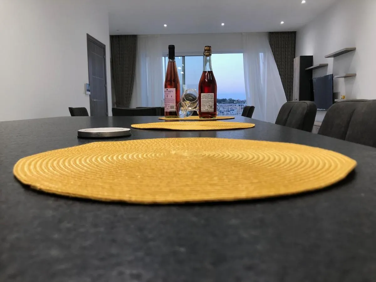 Penthouse In Marsaxlokk With Panoramic Views: 3 Bedrooms, 2 Baths